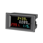 DC 전압계 전류계 전력 에너지 계량기 LCD 디지털 멀티미터 HD 컬러 스크린 배터리 모니터 4 in 1 V 100A 7-20V 14-600V 50