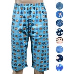 세련된 디자인의 남성 8부 캐릭터 밴딩 파자마 0036tg