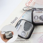 라디오 그림 소품 빈티지 USB이어폰 보관 케이스1P