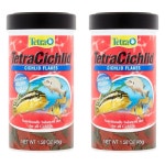 Tetra 테트라 시클리드 피쉬 푸드 플레이크 45g 2팩 Cichlid Fish Food Flakes 1 58 oz 2개