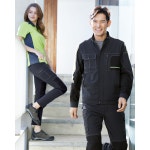 ZIBEN 지벤 작업복 zb-j2005 p2005 춘추 작업복 가장 편한 바지 스판 바지 점퍼 2020신상품 바지 오피스웨어 상의 1개