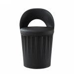 DSP 식당 업소용 백종원 깡통 수납 보조 드럼통 의자 A 일반형