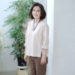 쉬즈마담 렐로 양트임 소매셔링 면티 중년여성의류 T56737