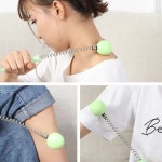 스프링 공마사지 스틱 어깨 뒷목 마사지