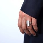 스튜디오해 Men s square ring