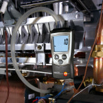 Testo 510 범위 0 100 hPa 온도 보상 압력계 디지털 자동 차압계