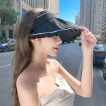 프릴리즈 크로스백 썬캡 와이드 스트랩 여름모자