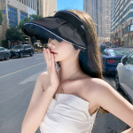 프릴리즈 크로스백 썬캡 와이드 스트랩 여름모자