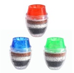 브라운마켓 수도 5단 필터 주방 싱크대 욕실 세면대 수전 헤드 수돗물 정수 여과기 1개