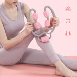5롤 바디롤링 마사지기 회전지압볼 3D마사지 지압 안마 효과 전신마사지 종아리마사지