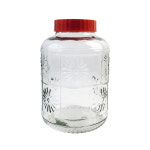 대신 담금주병 유리병 매실병 과실주병 원형 7 2L 2개