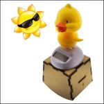 DIY 오르골 뮤직박스 태양광 노란 오리 만들기