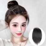 헤어뽕 볼륨업 정수리 붙임머리 부분가발