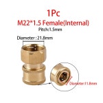 고압 세척기 M22 어댑터 퀵 커넥터 릴리스 피팅 파워 와셔 고속 연결 커플러