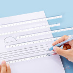 삼각자 달빛M 삼각자 투명 투명