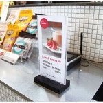 메뉴꽂이 가격표 메뉴판 사각 A0515