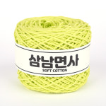 삼남뜨개실 12합 삼남면사 80g 51컬러 코바늘실 12합 42 라임 80g 1개
