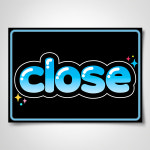 쁘띠아트 출력POP예쁜글씨 A5 A-close 부착