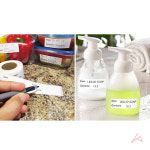 소비기한 스티커 냉장고 유통기한표시 라벨