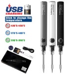 무선 충전 전기 납땜 인두 USB 5V 8W 빠른 리튬 배터리 휴대용 용접 도구