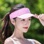 데일리 썬캡 무지 스포츠 모자 골프 등산 선캡
