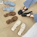 샌들 웨지 단화 여자구두 h4400 DS