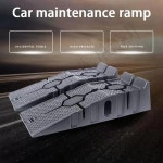 1쌍 검정색 2500kg 무거운 자동차 램프 900 긴 미끄럼 방지 작업 오일 교환 유지 보수 자켓 리프트