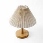 포무드 밝기조절 테이블 스탠드 플리츠 베드 램프 DT1339749