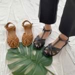 샌들 웨지 단화 여자구두 h8187 DS