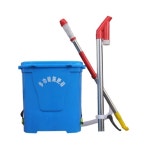 전기 수동 살포기 염화 칼슘 입제 분사기 모이 사료