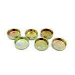 철 아연 도금 용접 씰 엔드 캡 - 자동차 엔진 실린더 보울 플러그 파이프 피팅 커넥터