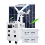 UNKNOWN 농막 가정용 태양광 발전 주택용 풀세트 1000W 태양광 발전기 400W 팬 세트 1개