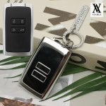 바이어블 르노삼성 4버튼 차키 TPU 키케이스 번호판 큐빅 키링 키홀더 세트 SM6 QM6 블랙골드 4버튼 케이스 큐빅 넘버키링 TA-42