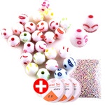 비즈구슬 비즈 비즈공예 팔찌만들기 대용량 -스마일