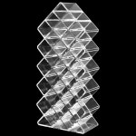 화장품보관 타워형 립스틱 보관함 28구 화장품정리