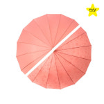 시즈니즈 튼튼한 16k 장우산 자동 대형 벚꽃 우산 연퍼플