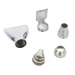 스테인리스 스틸 열풍 선풍기 깍지 키트 납땜 스테이션 도구용 내열성 노즐 직경 5 개