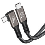 바라보고 바라보고 PD 240W USB4 C타입 ㄱ자 썬더볼트4 고속충전 케이블