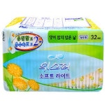 한국P&G 위스퍼 트윈윙 소프트라이트 일반 32매