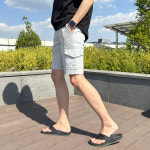 클라쓰업 스판 카고 반바지 하프팬츠 6938