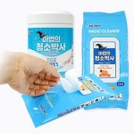 국산 마법의 청소박사 기름때 물 매직 만능 크리너 청소 다용도 캡형 원통형 제거 티슈