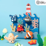 민화샵 민화샵 클레이 찰흙 여름바닷속풍경 지점토만들기 아트