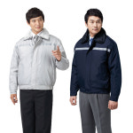 경신사 경신 립스타 야광띠 순찰 방범 점퍼 내비분리형 곤색 단체복 곤색 1개 K917-A