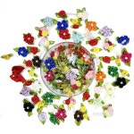 꾸미기꽃 미니꽃 소품장식 만들기재료-통포장 약50개