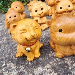 풍수 행운 12지 측백나무 띠별 장식품 쥐