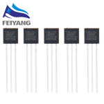 1 5 10개 달라스 IC 칩 온도계 센서 DS18B20 TO-92