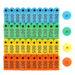 이표 귀태그 귀표 축산 양 표지판 단어 레이저 타이핑 구리 머리 농장 동물 식별 카드 개