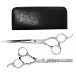 강아지 셀프미용 고급 장가위 숱가위 세트 애견미용