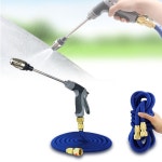 고압분사 세차 세척기 물청소 물뿌리개 호스 워터건 7 5M