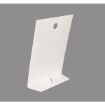 L자형 가격표 안내판 알림판 A4 접이식 흰색 A0711